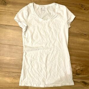 White womens tee
